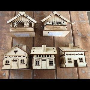 New Wooden Christmas Ornaments